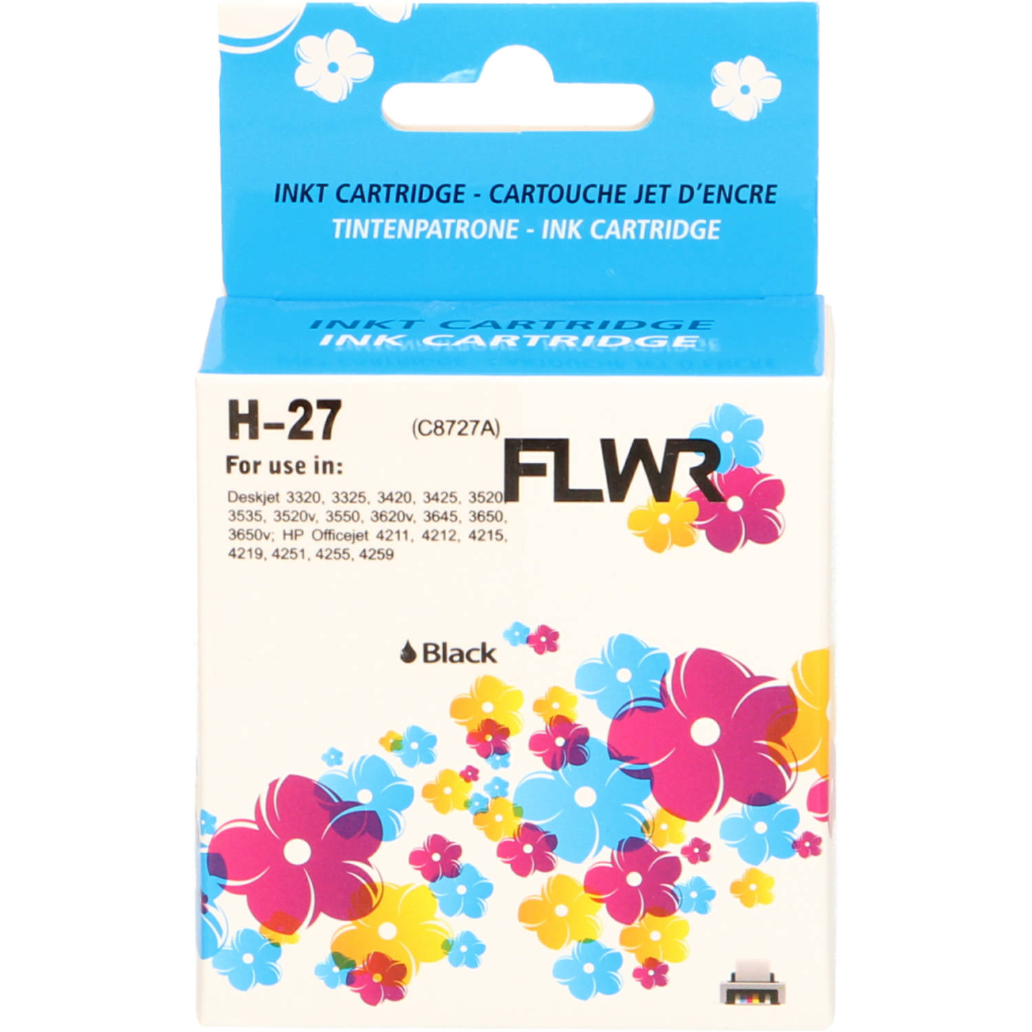 FLWR HP 27 zwart cartridge