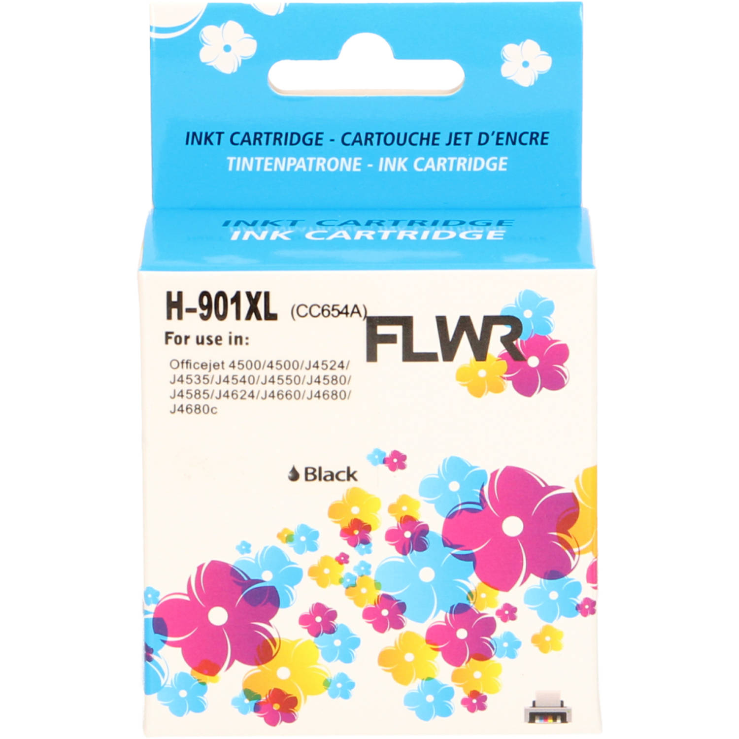 FLWR HP 901XL zwart cartridge