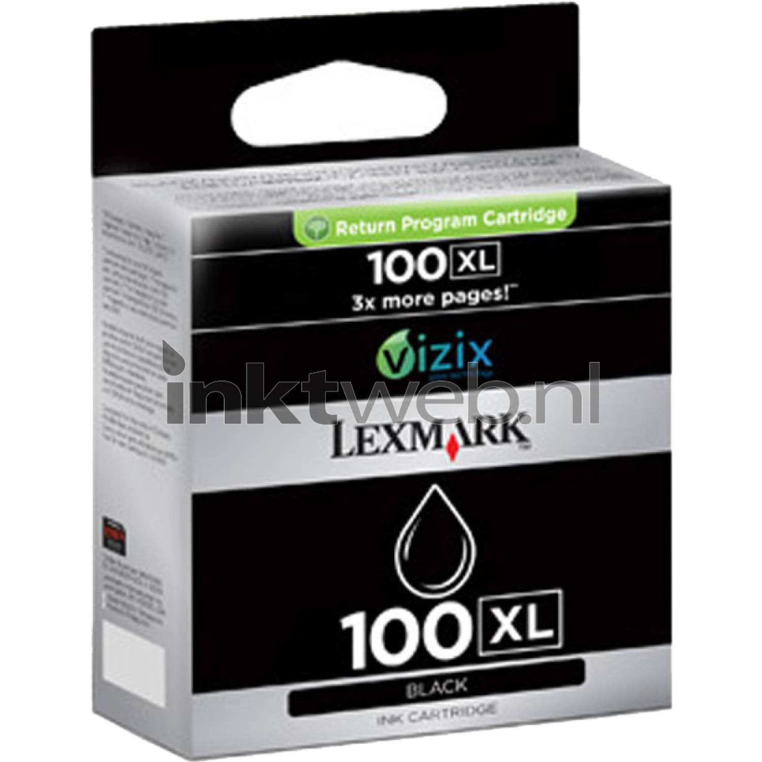 Lexmark 14N1068E inktcartridge Zwart