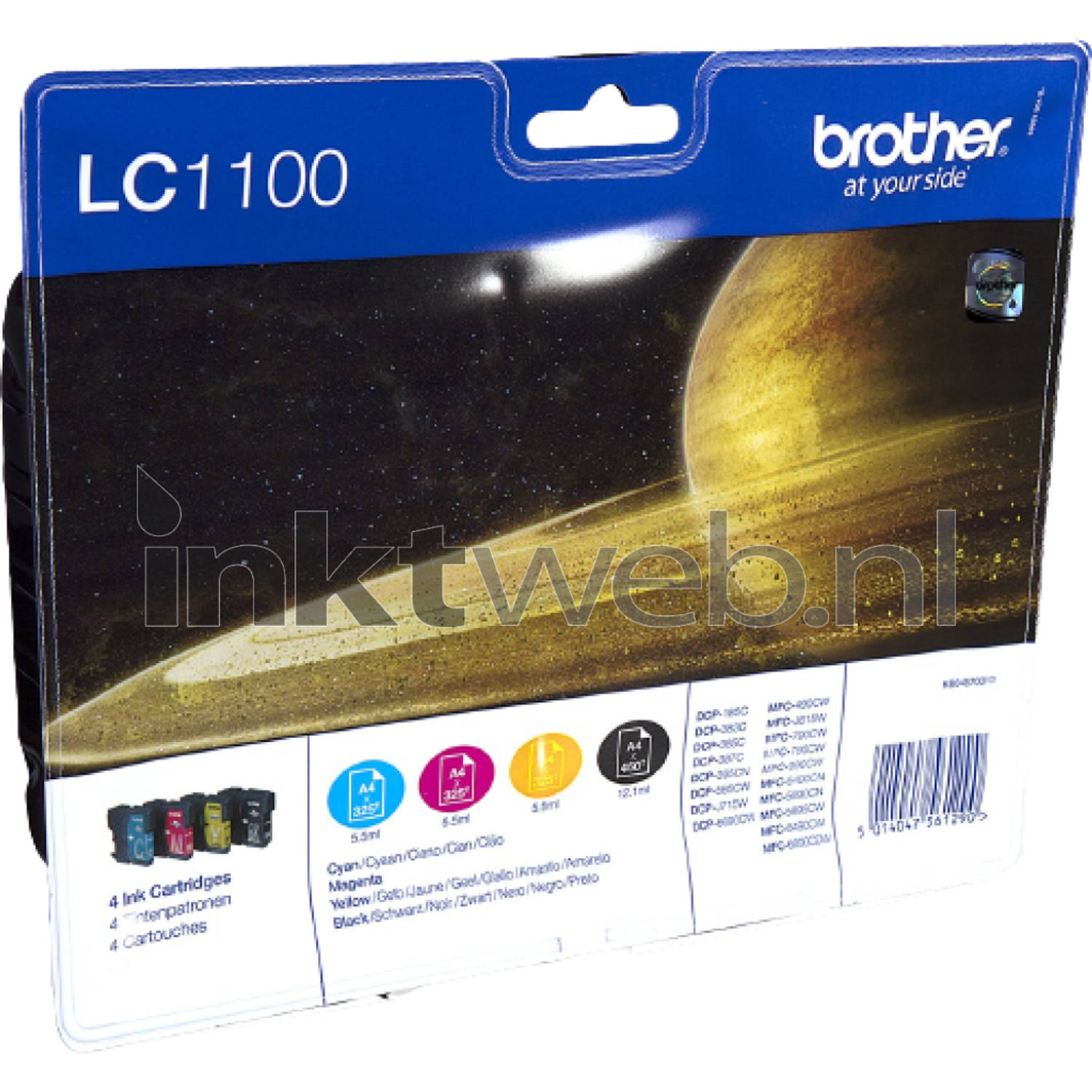 Brother LC-1100 Value Pack (LC-1100VALBPDR)