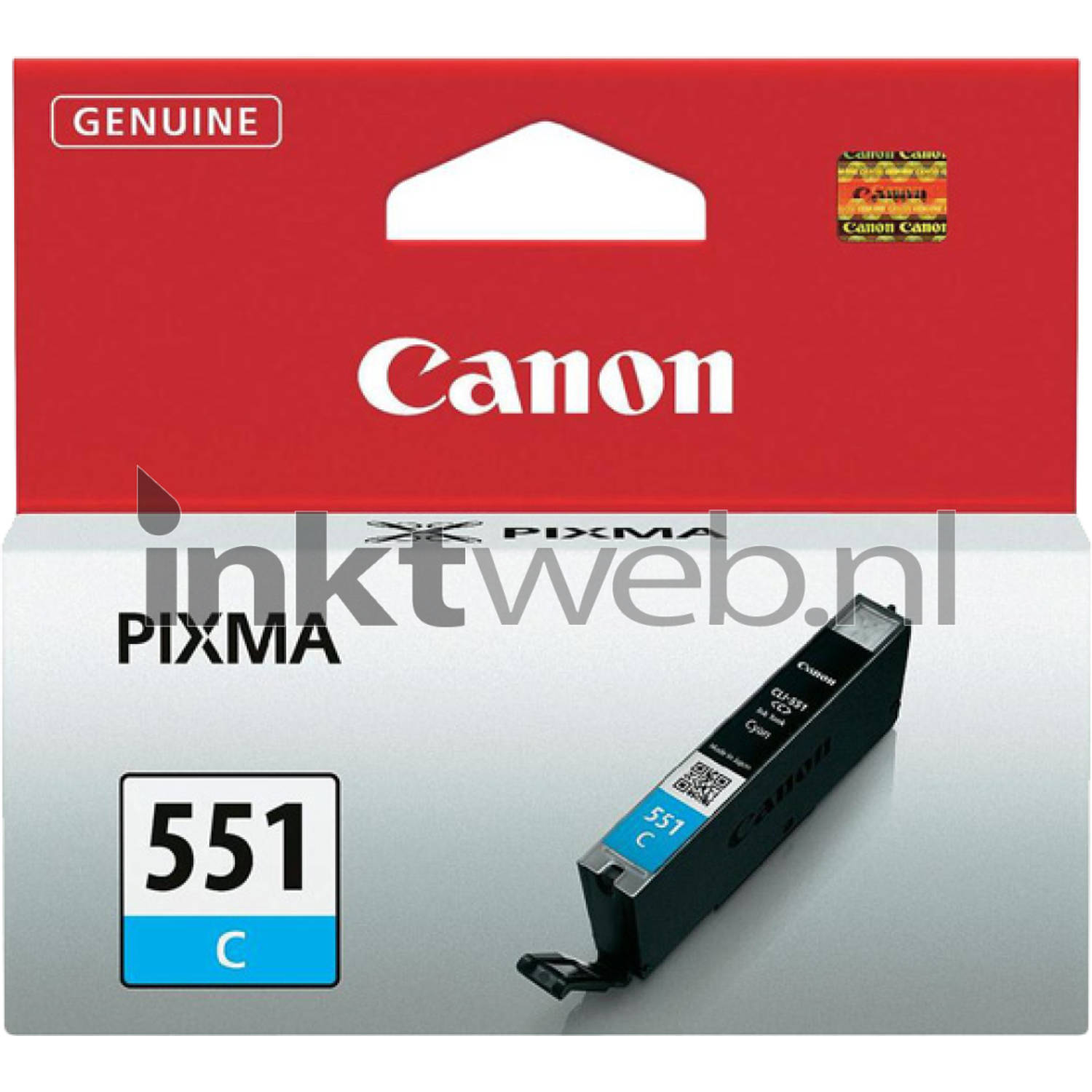 Canon CLI-551 cyaan cartridge