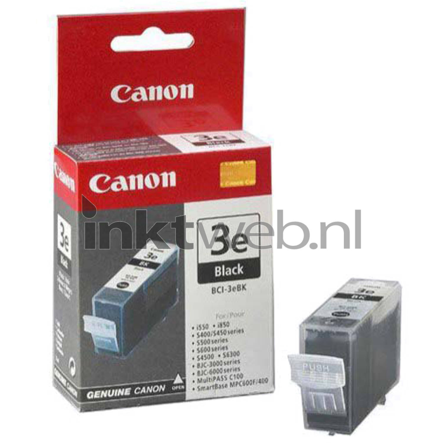 Canon BCI-3eBK zwart cartridge