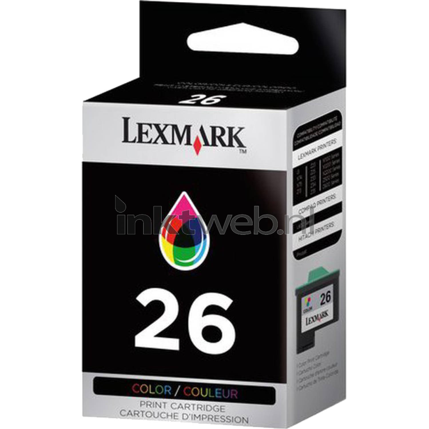 Lexmark 10N0026 Inkt Cartridge 3-kleuren