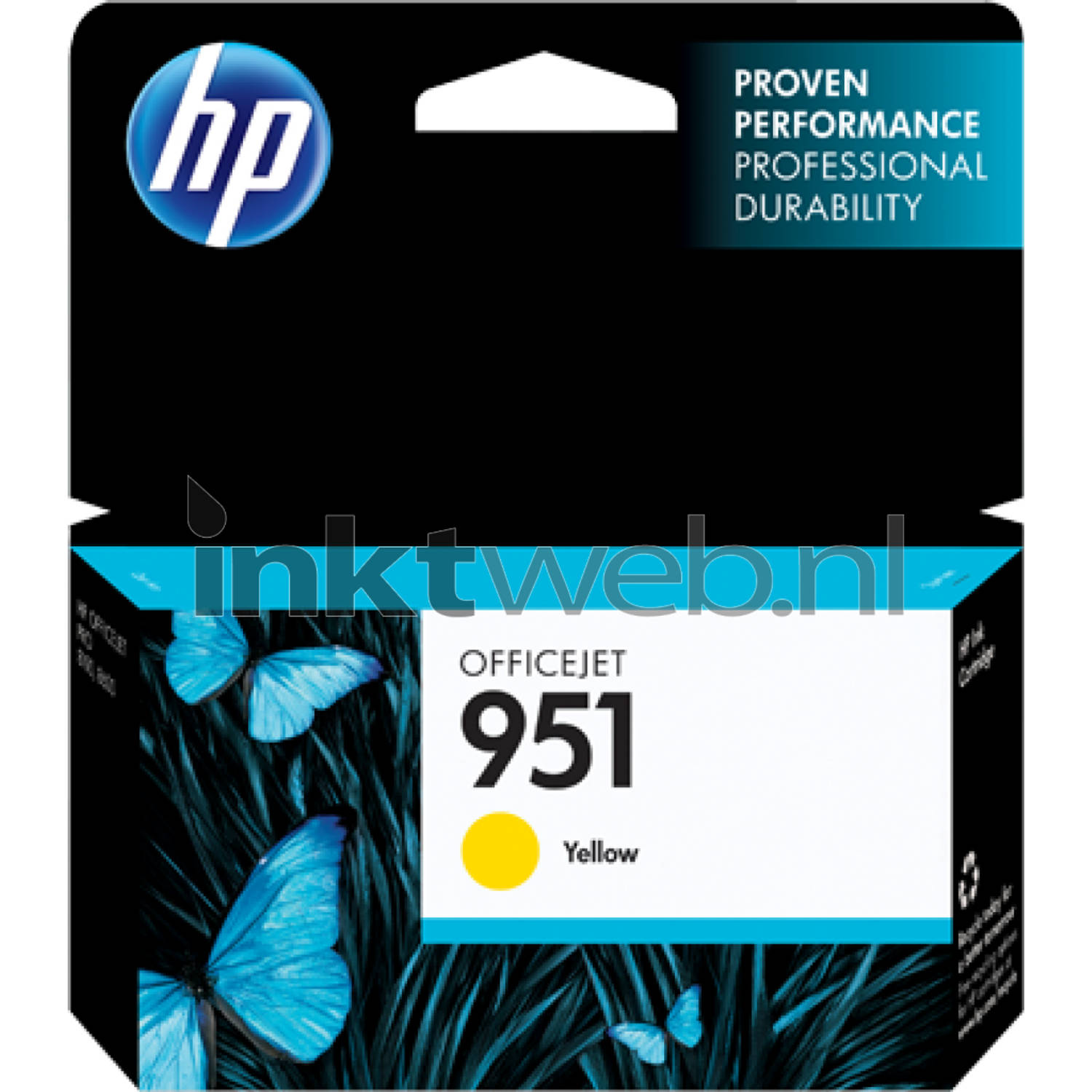HP 951 Yellow Officejet Ink Cartridge (CN052AE#BGX)