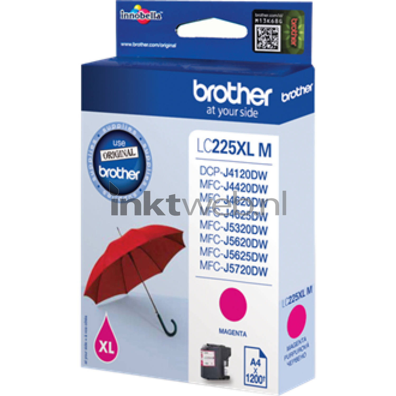 Brother LC-225XLM magenta cartridge