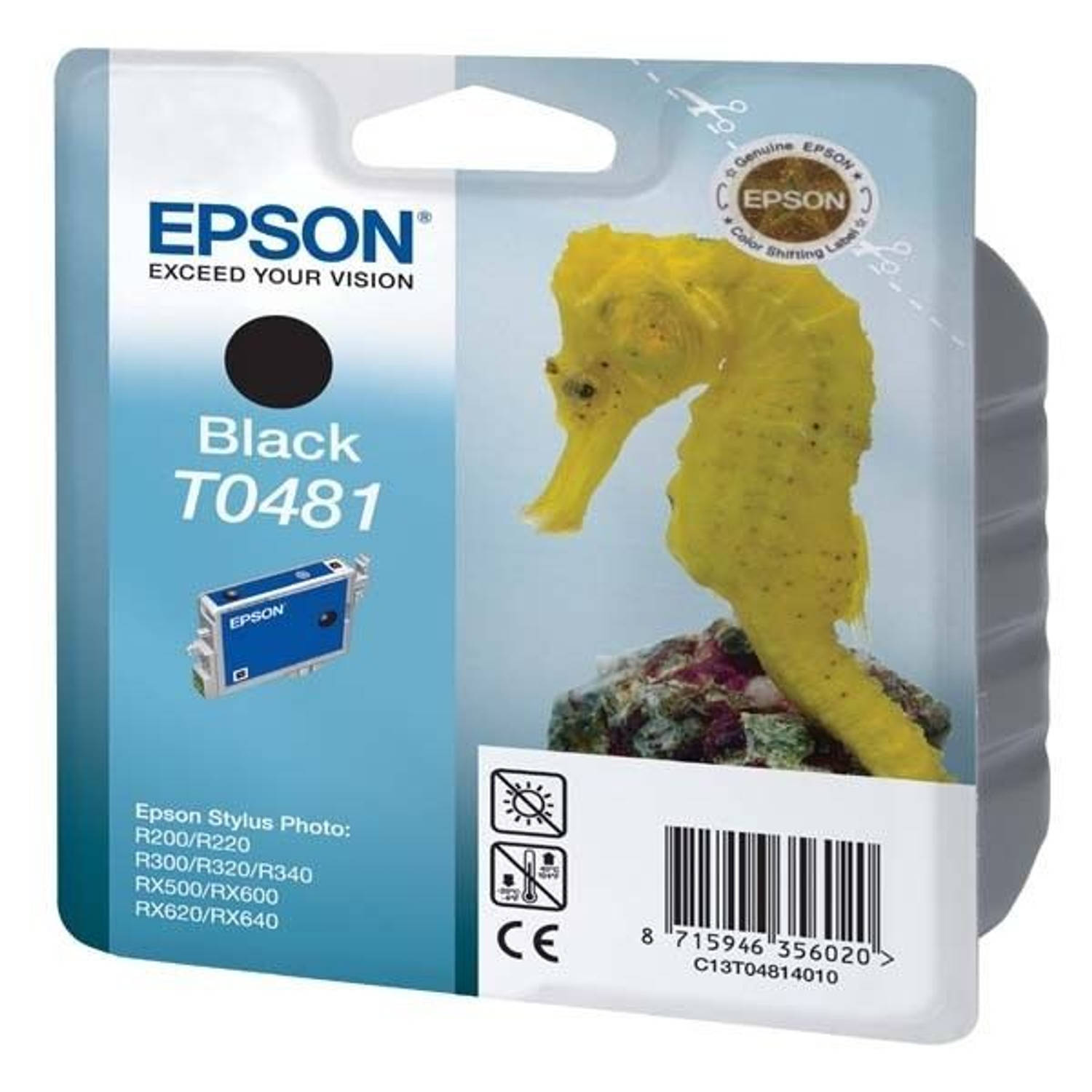 Epson inktpatroon Black T0481