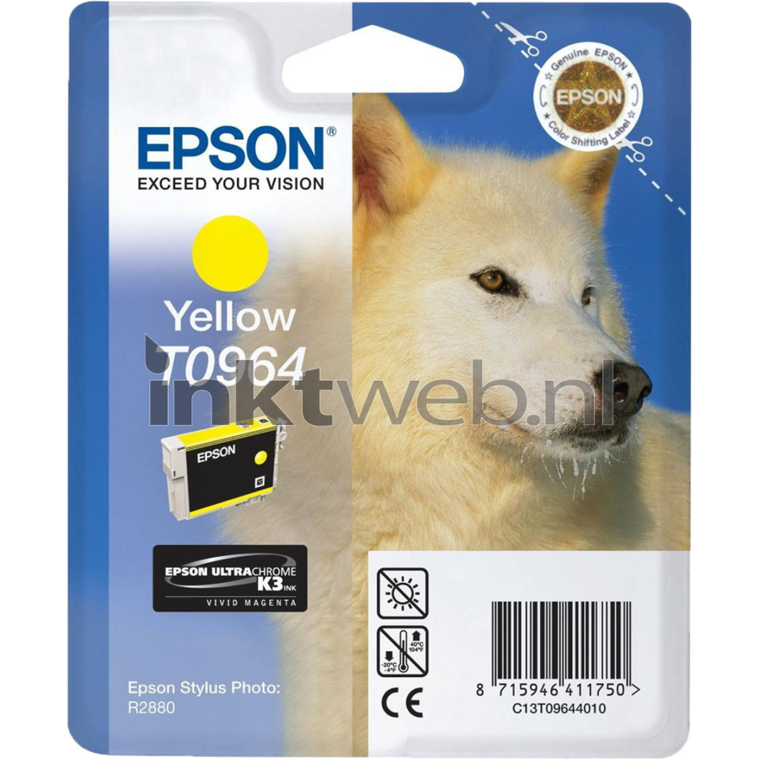 Epson T0964 geel cartridge