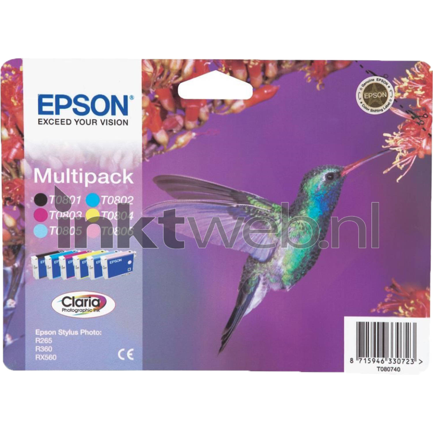 Epson C13T08074510 inktcartridge