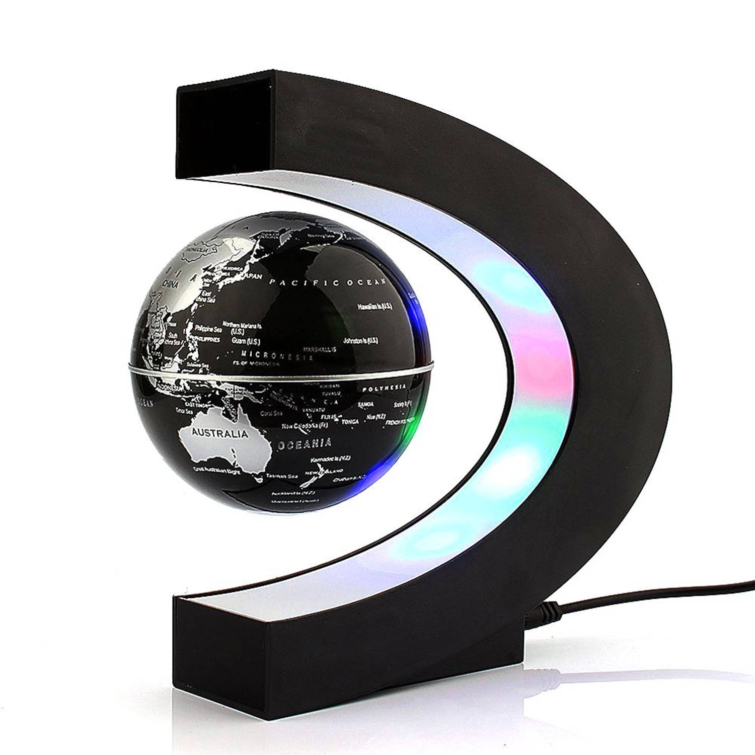 Gearceerd Incubus hongersnood Magnetische Zwevende Wereldbol met LED verlichting | Blokker