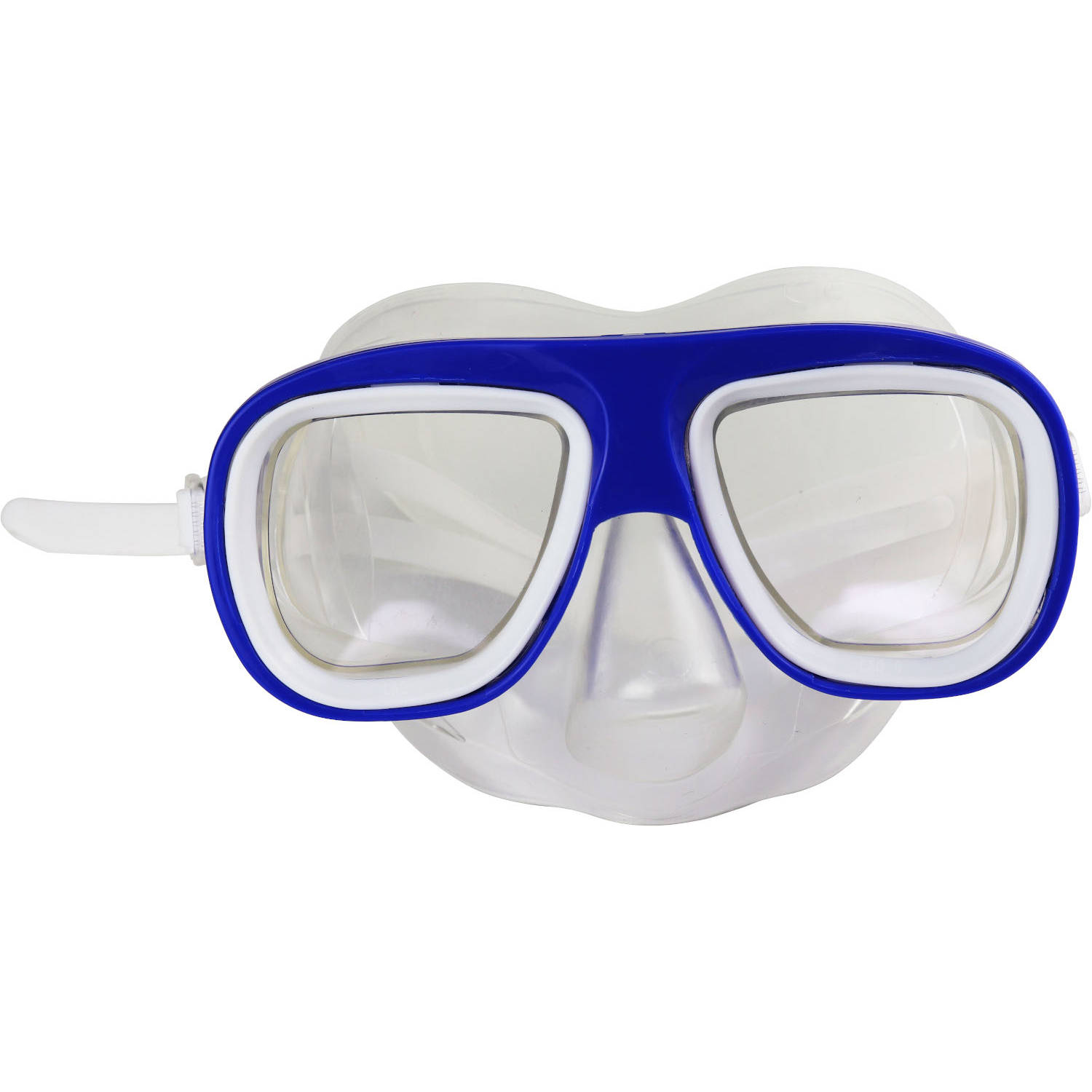 Duizeligheid vrouw Stralend Duikbril met snorkel - blauw | Blokker
