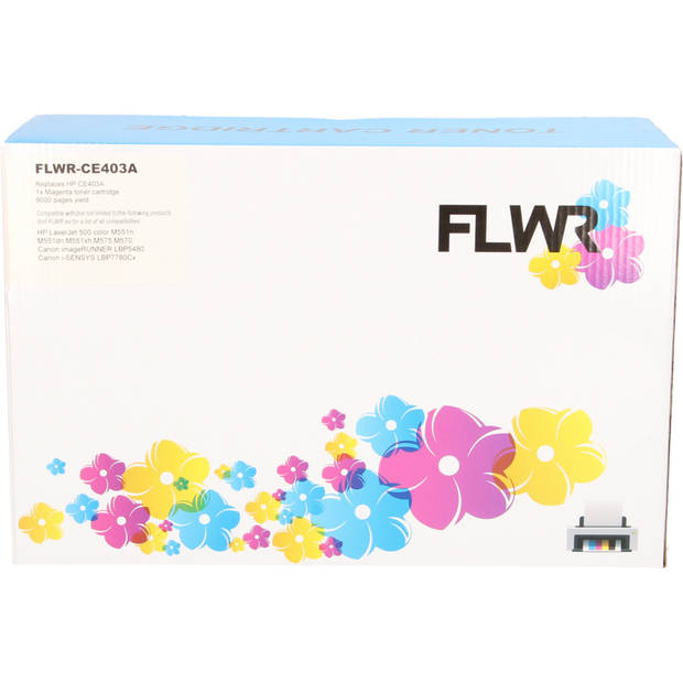 FLWR HP 507A magenta toner