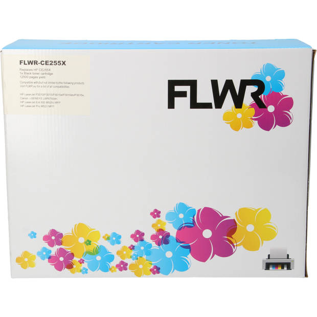 FLWR HP 55X zwart toner