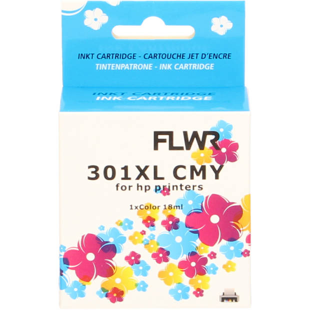 FLWR HP 301XL kleur cartridge