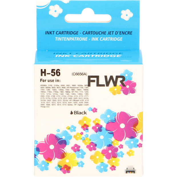 FLWR HP 56 zwart cartridge