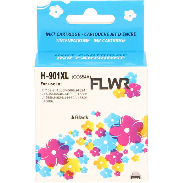 FLWR HP 901XL zwart cartridge