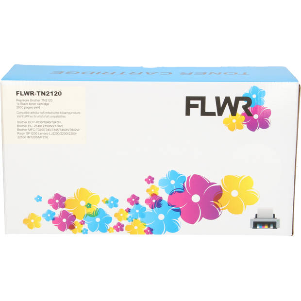 FLWR Brother TN-2120 zwart toner