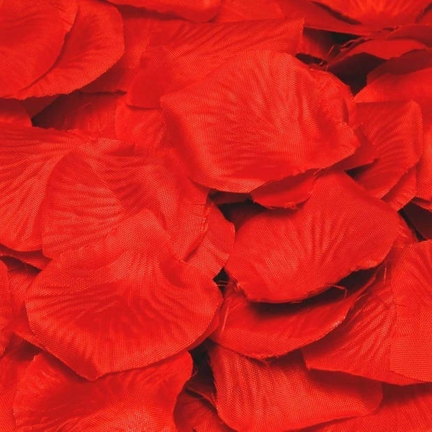 Kunst rozenblaadjes rood 575 stuks - Rozenblaadjes / strooihartjes
