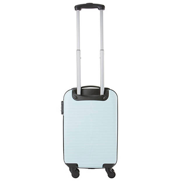 TravelZ Horizon Handbagagekoffer - 54cm Handbagage met cijferslot - Baby Blauw