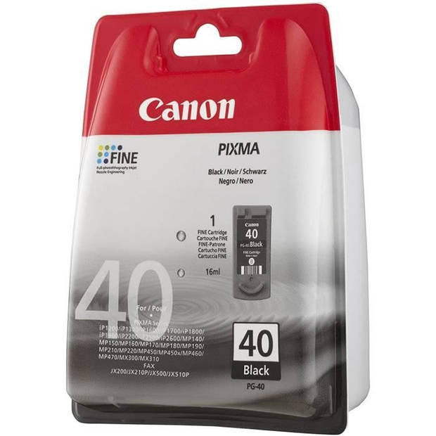 CANON PG-40 inktcartridge - zwart