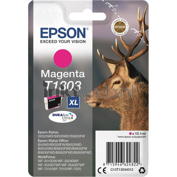 Epson T1303 magenta cartridge