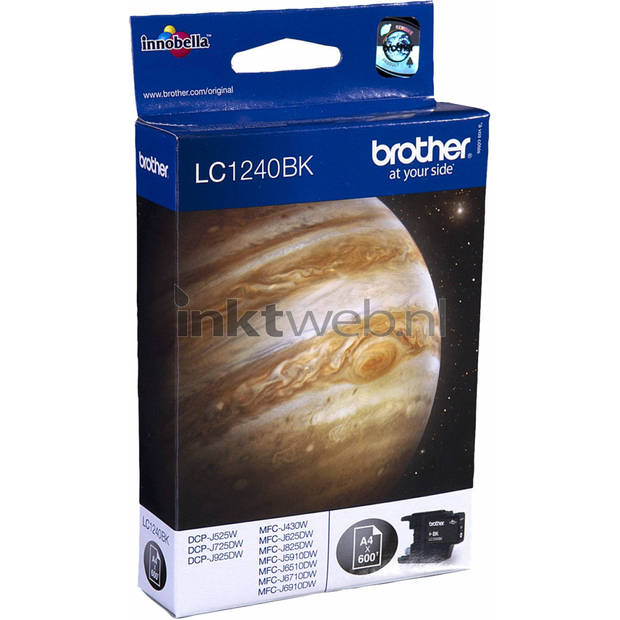 Brother LC-1240BK zwart cartridge