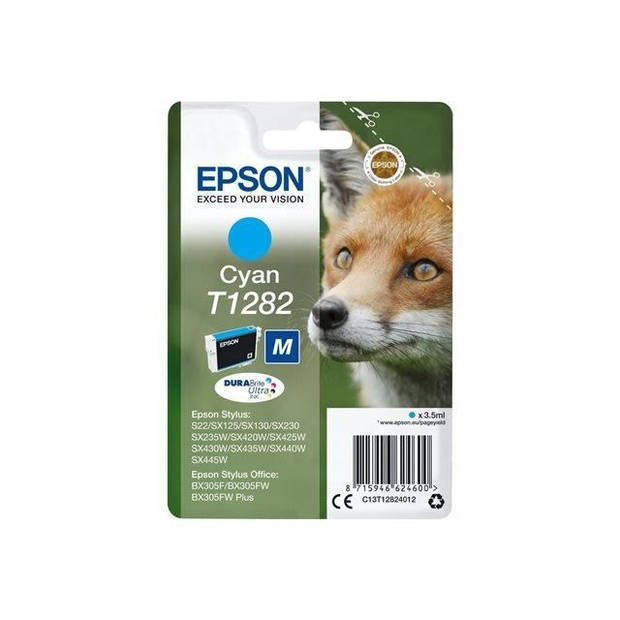 EPSON-cartridge T1282 - Fox - cyaan