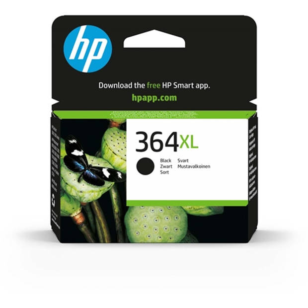HP XL cartridge 364 XL BK - Instant Ink (Zwart)