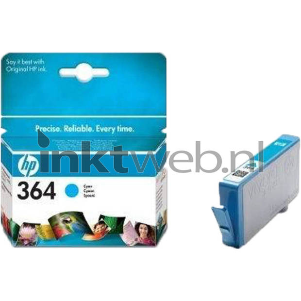 HP 364 cyaan cartridge