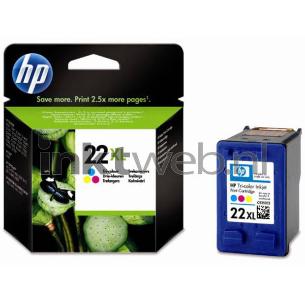 HP 22XL kleur cartridge