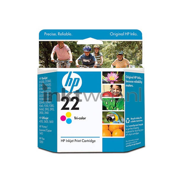 HP 22 kleur cartridge