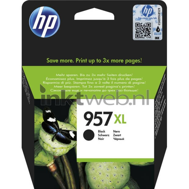 HP 957XL zwart cartridge