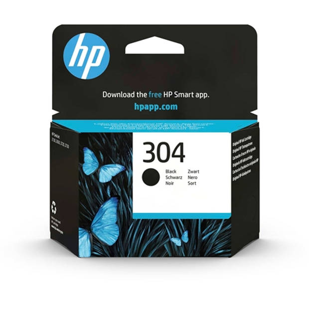 HP cartridge 304 - Instant Ink (Zwart)