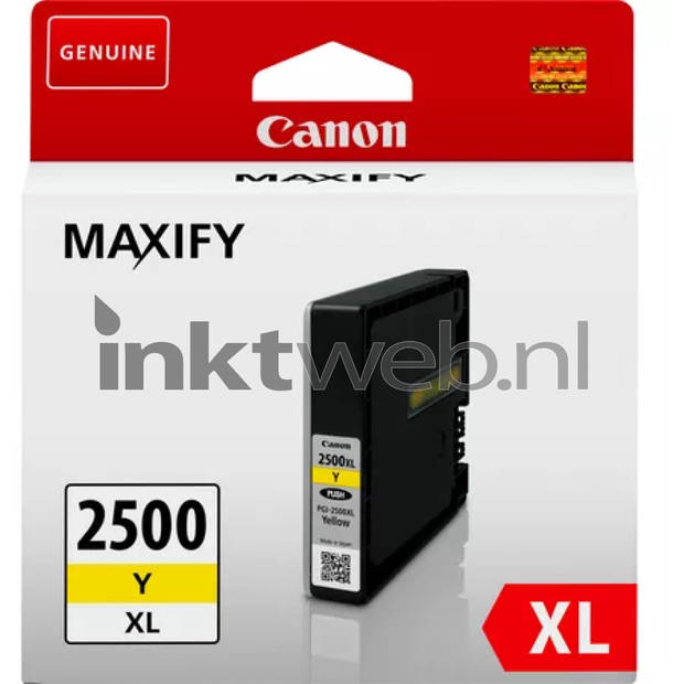 Canon PGI-2500XL geel cartridge