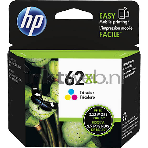 HP 62XL kleur cartridge