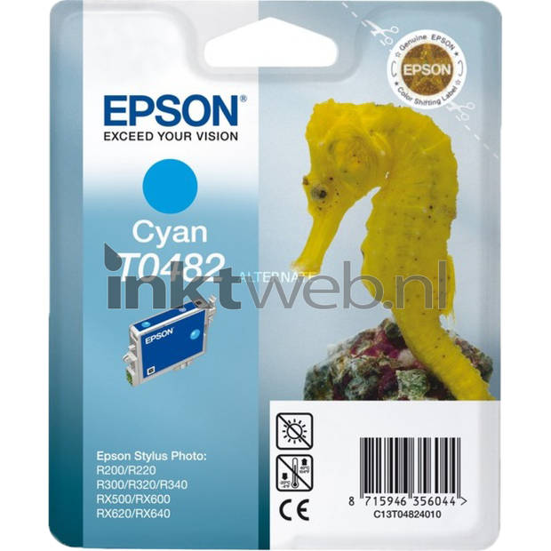 Epson T0482 cyaan cartridge