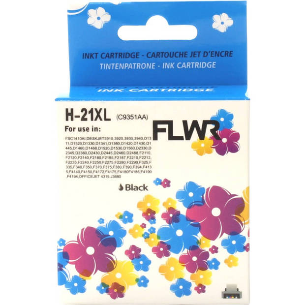 FLWR HP 21XL zwart Cartridge