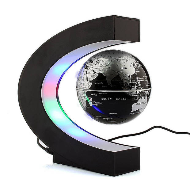 Magnetische Zwevende Wereldbol met LED verlichting