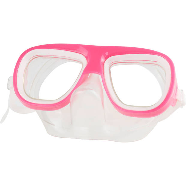 Duikbril met snorkel - roze