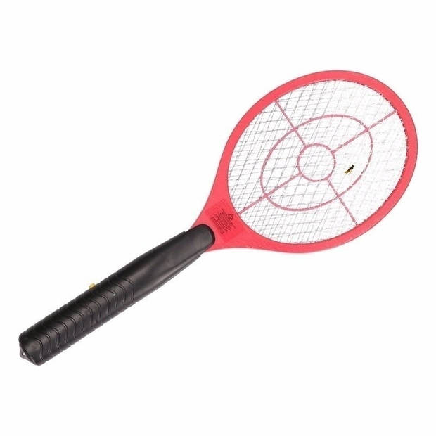 Anti wesp/vlieg elektrische vliegenmepper roze - Vliegenmeppers - Ongediertebestrijding