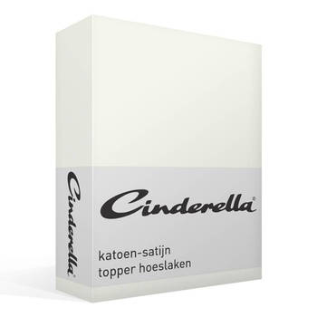 Cinderella satijn topper hoeslaken