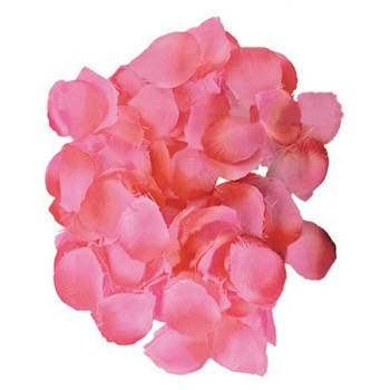 Luxe roze decoratie rozenblaadjes - Rozenblaadjes / strooihartjes