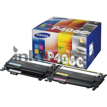 Samsung CLT-P406C zwart en kleur toner