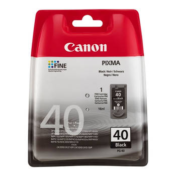 Canon cartridge PG-40 BK (zwart)