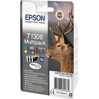 Epson T1306 multipack kleur cartridge