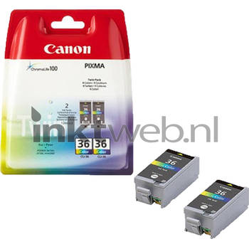 Canon CLI-36 twinpack kleur cartridge