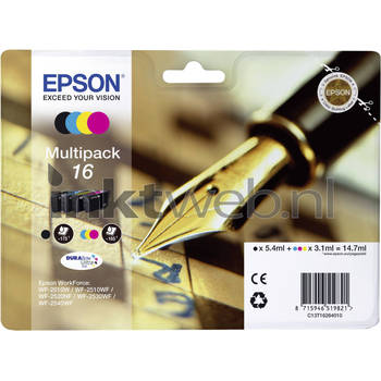 Epson 16 Multipack zwart en kleur cartridge