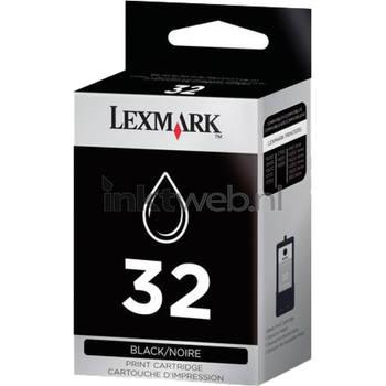 Lexmark 32 zwart cartridge