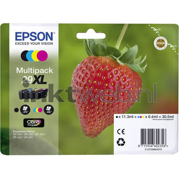 Epson 29XL multipack zwart en kleur cartridge