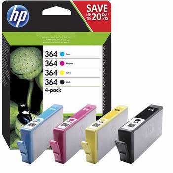 HP cartridge 364MULPACK - Instant Ink (Zwart + kleur)