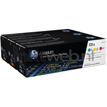 HP 131A 3-pack kleur toner